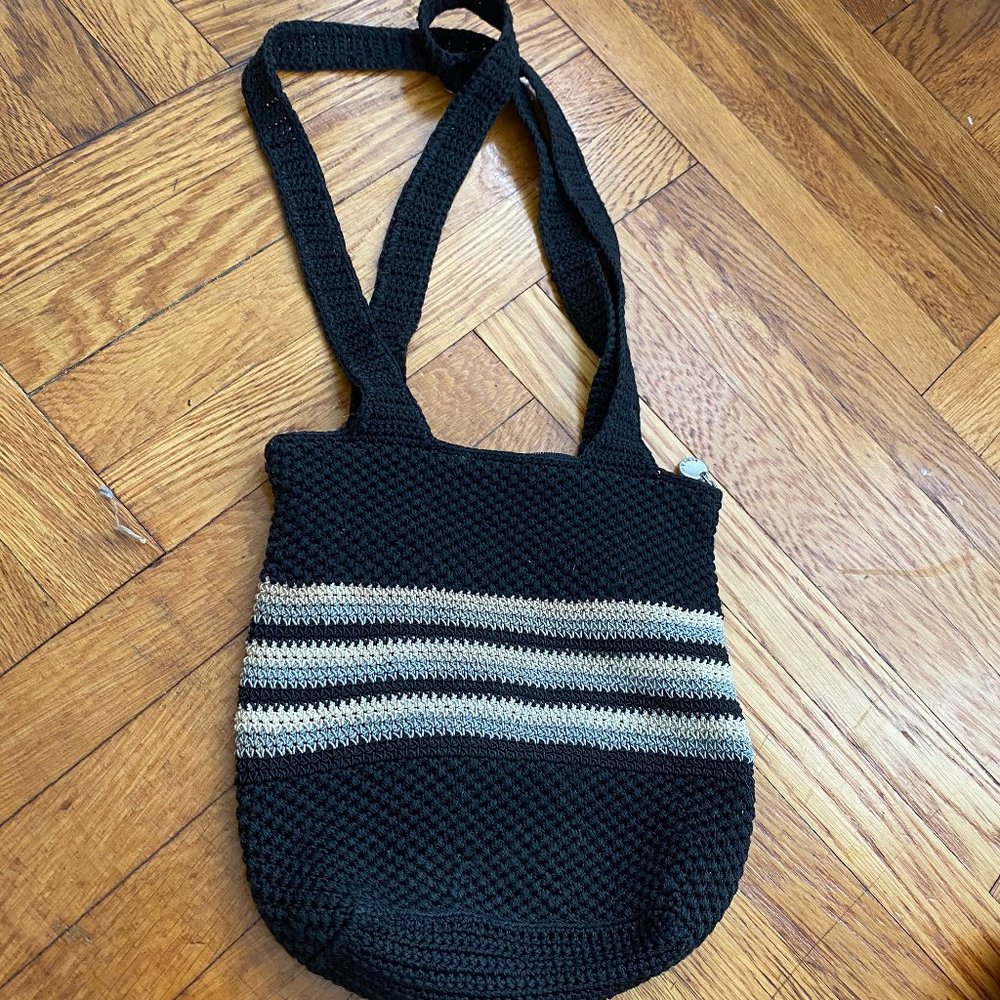 Wesley & Co. Woven Shoulder Bag/Satchel